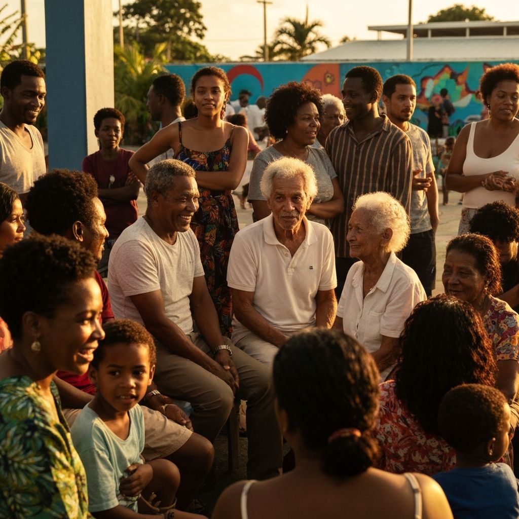 Community gathering event